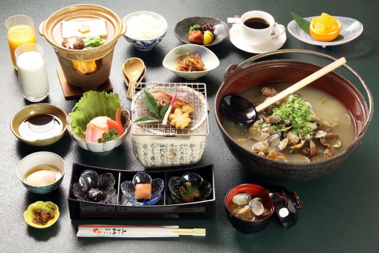 הצוקייצ'י Miyajima Hotel Makoto מראה חיצוני תמונה
